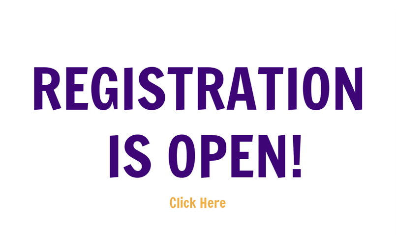 Registration is OPEN! (Now - January 31st)